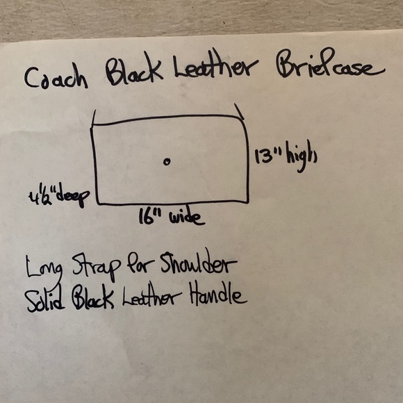 Coach Briefcase - Picture 6 of 6